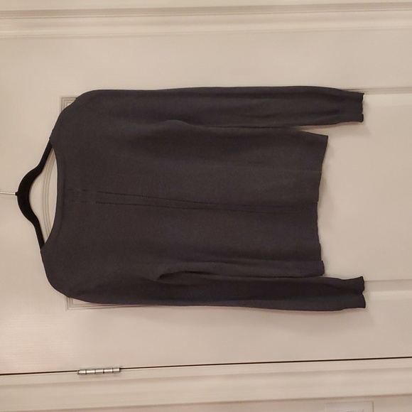 Grey/ Charcoal Button up sweater, Mix by 41 Hawthorn, size M - Picture 2 of 5